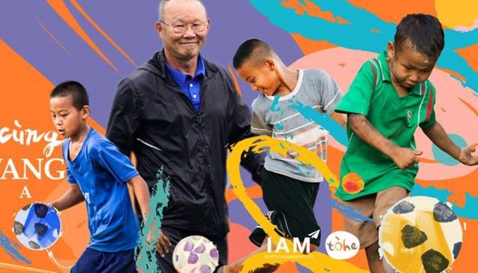 hlv park hang seo keu goi ho tro tre em co hoan canh kho khan