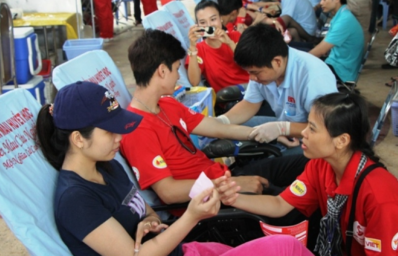 “Hành trình Đỏ” 2017 dự kiến tiếp nhận 45.000 đơn vị máu