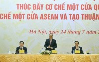Thúc đẩy cơ chế một cửa quốc gia, một cửa ASEAN