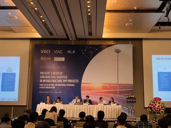 giai quyet tranh chap hop dong ppp thong qua trong tai thuong mai