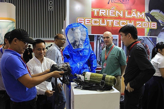 nhieu doanh nghiep quoc te gop mat tai secutech vietnam 2019