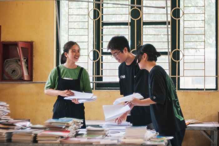 hoc sinh ha noi chung tay bao ve moi truong