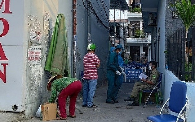 Phong tỏa các địa điểm phát hiện ca bệnh Phong tỏa các địa điểm phát hiện ca bệnh