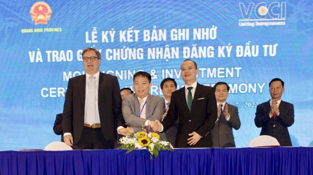 Khởi động dự án Nhà máy Hóa dầu Stavian Quảng Yên