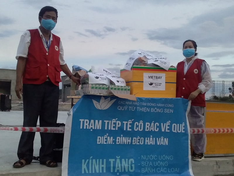 Hỗ trợ 2,5 tỷ đồng cho lực lượng tuyến đầu và người dân chống Covid-19