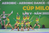 Hơn 1.000 học sinh tranh tài giải thể dục aerobic Cúp Nestlé MILO lần V