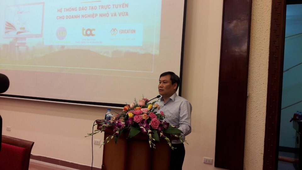 ra mat he thong dao tao truc tuyen cho doanh nghiep nho va vua