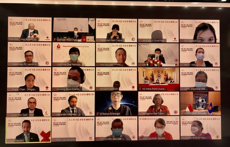 Đẩy mạnh hợp tác khu vực trong lĩnh vực nhân đạo và phong trào Chữ thập đỏ