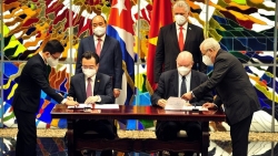 Việt Nam-Cuba thúc đẩy hợp tác trên 18 lĩnh vực
