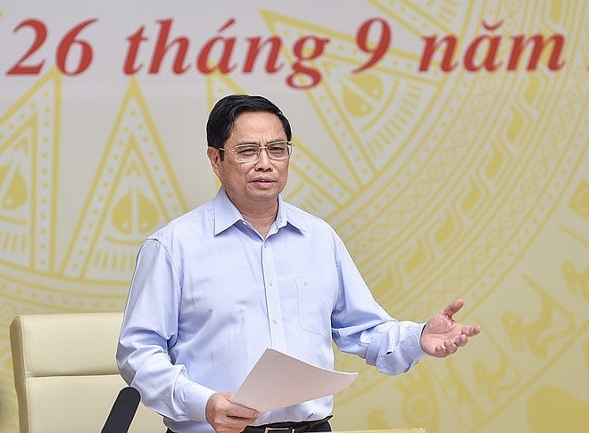 Lần thứ hai kể từ tháng 8, Thủ tướng Phạm Minh Chính đối thoại cùng cộng đồng doanh nghiệp 