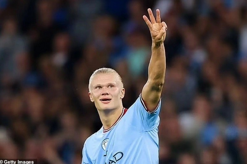 Erling Haaland tiếp tục lập kỷ lục mới tại Premier League