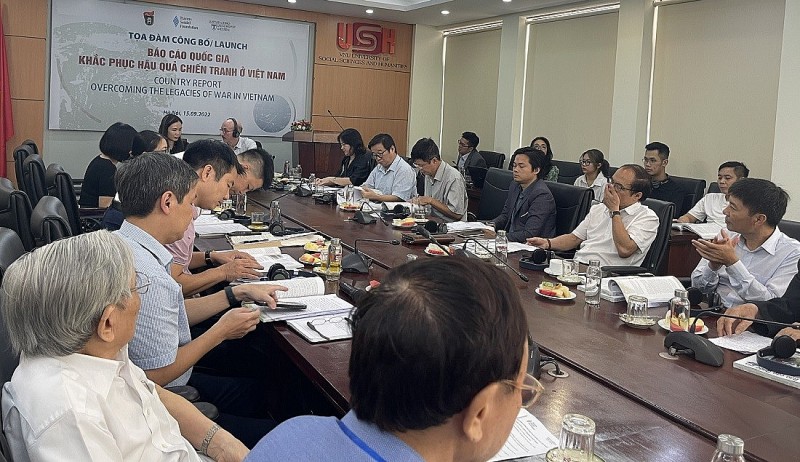 Công bố Báo cáo Quốc gia Việt Nam 2022: Khắc phục hậu quả chiến tranh ở Việt Nam Công bố Báo cáo Quốc gia Việt Nam 2022: Khắc phục hậu quả chiến tranh ở Việt Nam