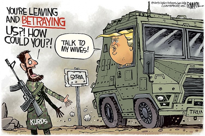 Mỹ phản bội người Kurd: Bài học cho các đồng minh my phan boi nguoi kurd bai hoc cho cac dong minh