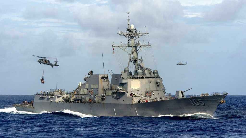 giua luc cang thang gia tang chien ham my va canada di qua eo bien dai loan