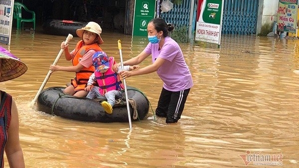 Cảnh báo mưa to, lũ ở Quảng Bình - Quảng Nam tiếp tục lên