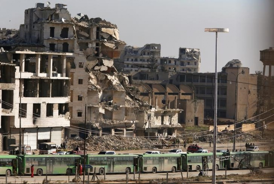 syria noi lai ke hoach so tan tai aleppo