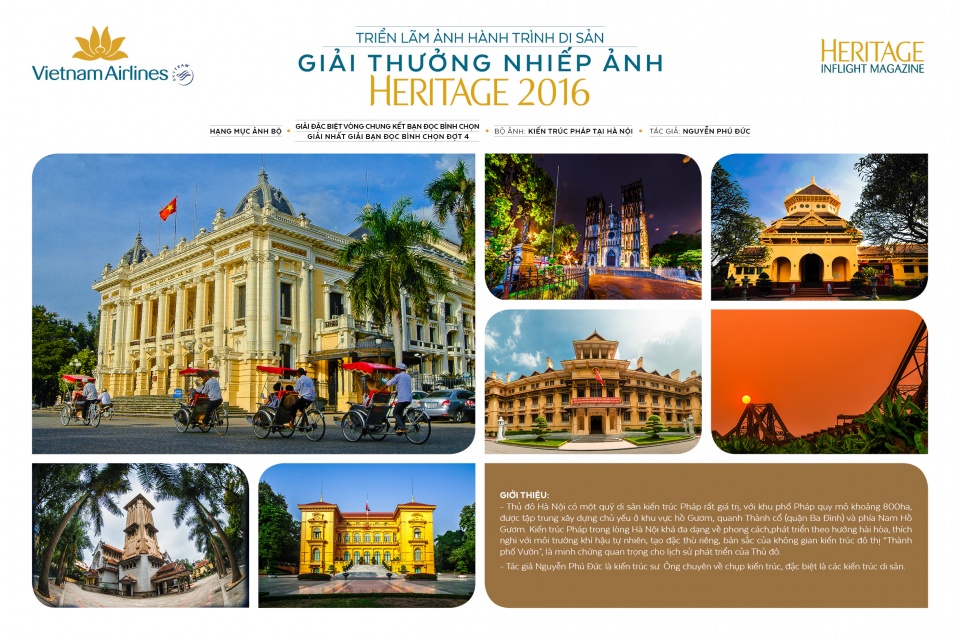 Trao Giải thưởng nhiếp ảnh "Heritage - Hành trình Di sản 2016" trao giai thuong nhiep anh heritage hanh trinh di san 2016