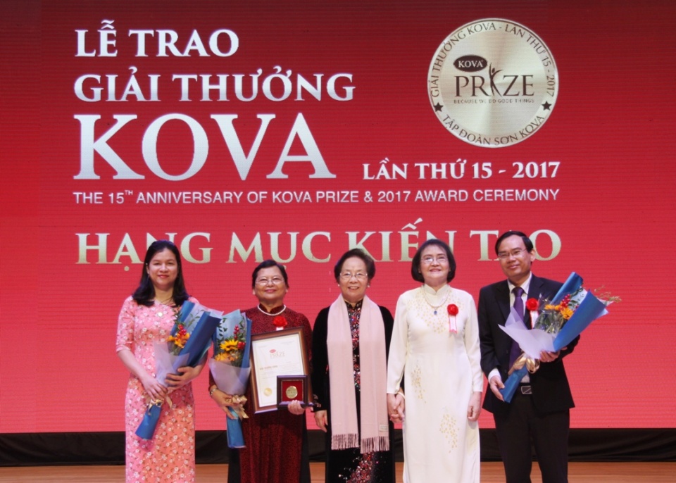 kova 2017 vinh danh cac cong trinh khoa hoc co tinh ung dung cao