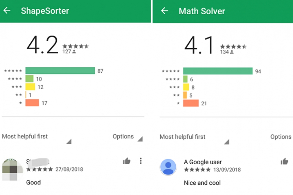 google go bo hang chuc ung dung chua ma doc click quang cao