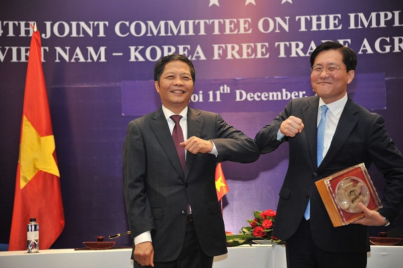 Việt Nam-Hàn Quốc hướng tới kim ngạch thương mại song phương 100 tỷ USD