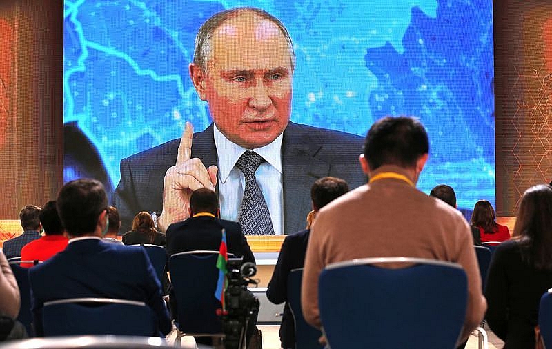 Nhiều điểm đáng chú ý trong cuộc họp báo cuối năm của Tổng thống Putin