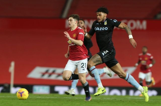 James được tung vào sân để làm mới cho hàng công của Man Utd trong những phút cuối trận James được tung vào sân để làm mới cho hàng công của Man Utd trong những phút cuối trận