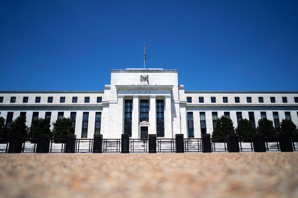 Trụ sở Cục Dự trữ Liên bang Mỹ. (Ảnh: AFP