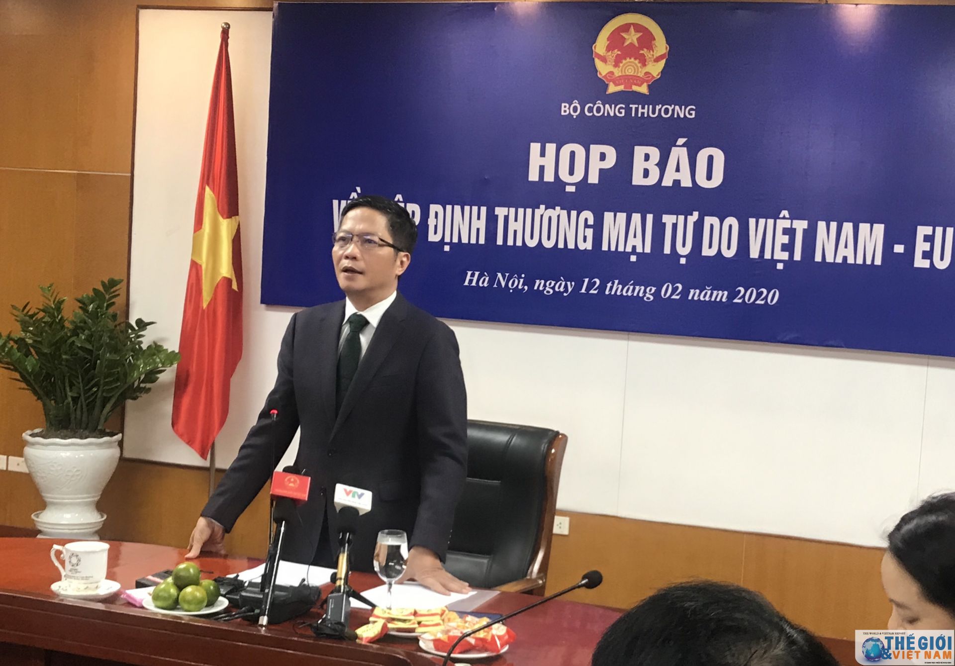 Bộ trưởng Trần Tuấn Anh: EVFTA được phê chuẩn, lần đầu tiên Việt Nam trở thành nước đi đầu trong hội nhập bo truong tran tuan anh evfta duoc phe chuan lan dau tien viet nam tro thanh nuoc di dau trong hoi nhap