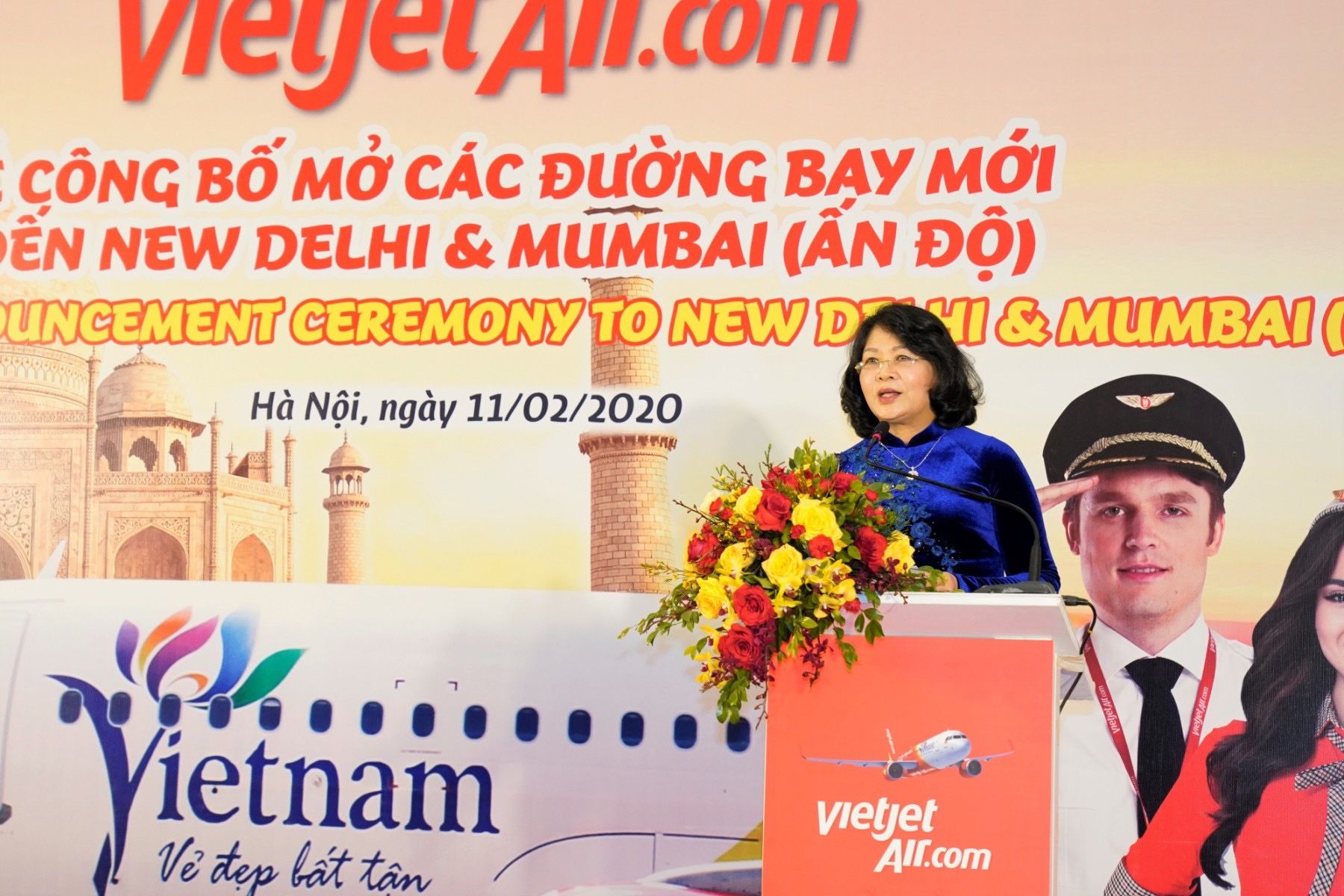 vietjet chinh phuc 13 ty nguoi dan an do cong bo loat 5 duong bay thang toi delhi mumbai