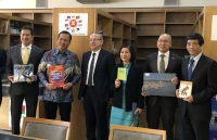 Đại sứ Trần Quang Tuyến thăm, làm việc với lãnh đạo Thư viện Quốc gia Thổ Nhĩ Kỳ