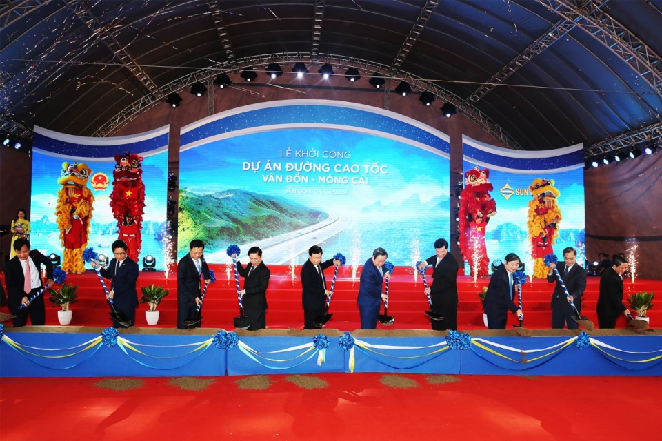 chinh thuc khoi cong du an duong cao toc van don mong cai