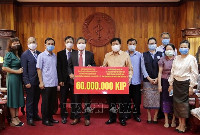 Bộ trưởng Y tế Bounkong Syhavong: Bất cứ khi nào Lào gặp khó khăn, Việt Nam đều có mặt, đồng hành và chia sẻ viet nam ho tro lao phong chong dich covid 19