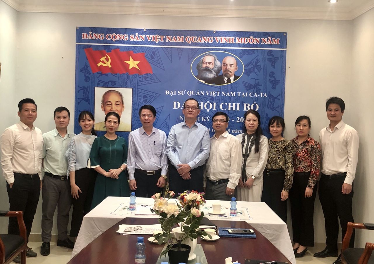 dai su quan viet nam tai qatar to chuc dai hoi chi bo nhiem ky 2020 2025