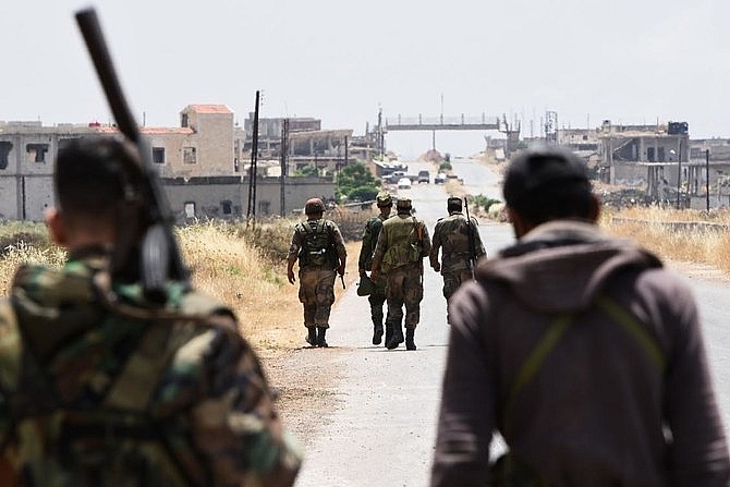 tay bac syria bung phat dung do 35 tay sung thiet mang