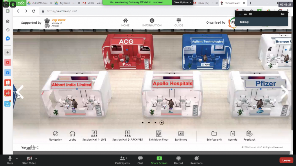 3458 gian hang cua cac nuoc