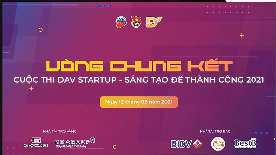 Chung kết DAV Startup 2021 mùa đầu tiên: Chiến thắng 'gọi tên' đội thi phát triển ý tưởng chia sẻ tri thức