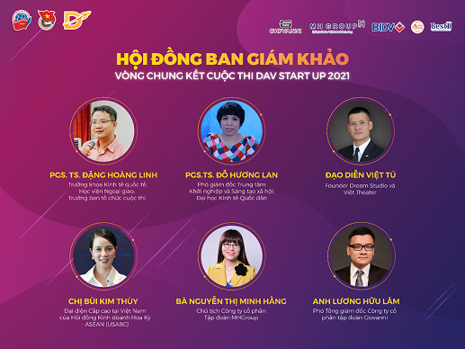 Học viện Ngoại giao tổ chức thành công vòng chung kết cuộc thi DAV Startup 2021