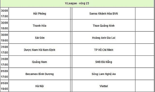 vff va vpf can doi lich v league vi doi tuyen viet nam