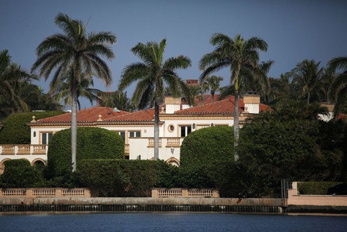 Khu nghỉ dưỡng Mar-a-Lago của cựu Tổng thống Mỹ Donald Trump ở Palm Beach, Florida, Mỹ. Ảnh: Reuters