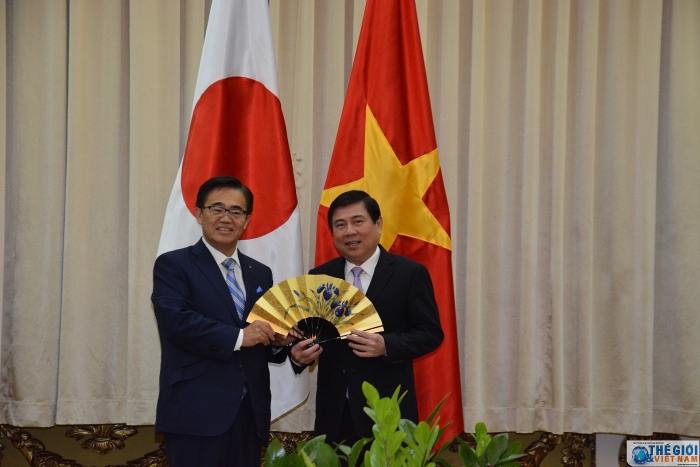 chu tich ubnd tp ho chi minh tiep thong doc tinh aichi nhat ban