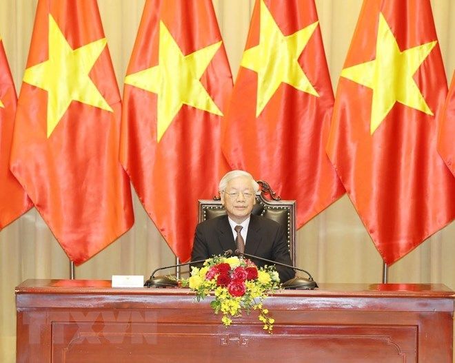 tong bi thu chu tich nuoc nguyen phu trong tiep cac dai su trinh quoc thu 102825