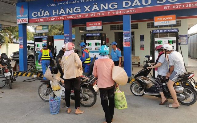 Giá xăng dầu lại tăng từ 15h hôm nay