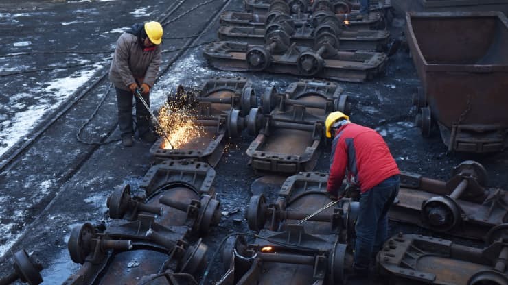 Mentougou, phía tây Bắc Kinh, nơi nhiều mỏ đã bị đóng cửa khi Trung Quốc cố gắng cắt giảm lượng khí thải carbon. (Nguồn: CNBC)