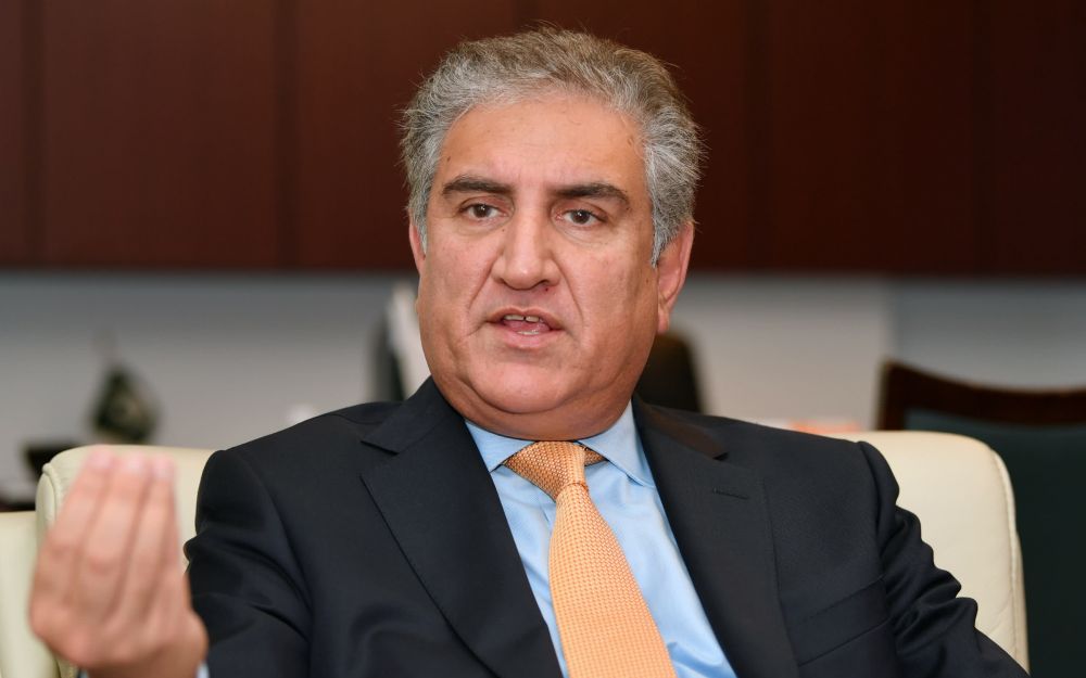 Ngoại trưởng Pakistan Mehmood Qureshi. (Nguồn: Geo)