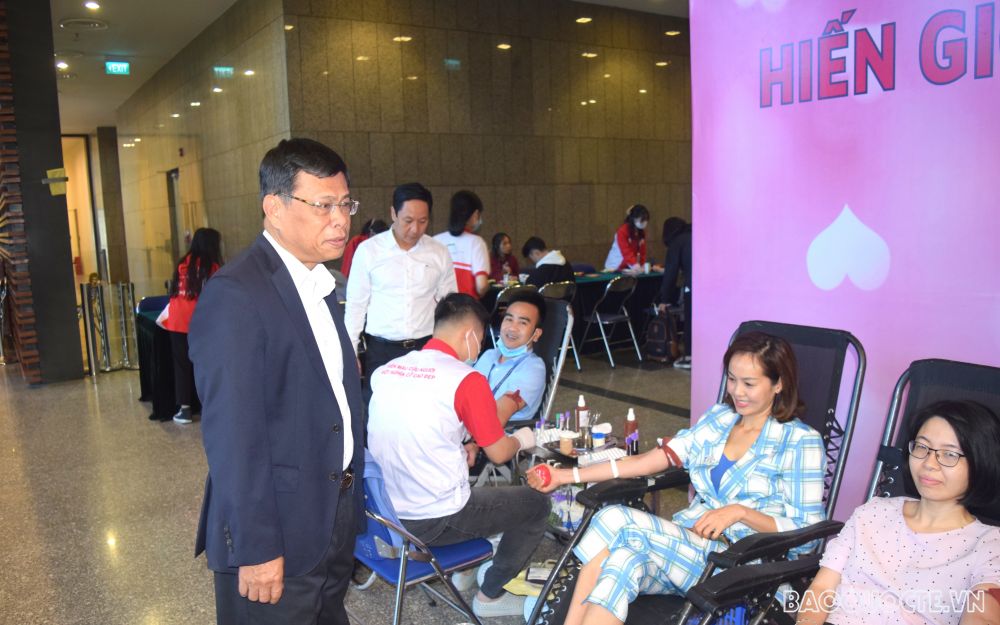 Bộ Ngoại giao tổ chức Ngày hội hiến máu nhân đạo
