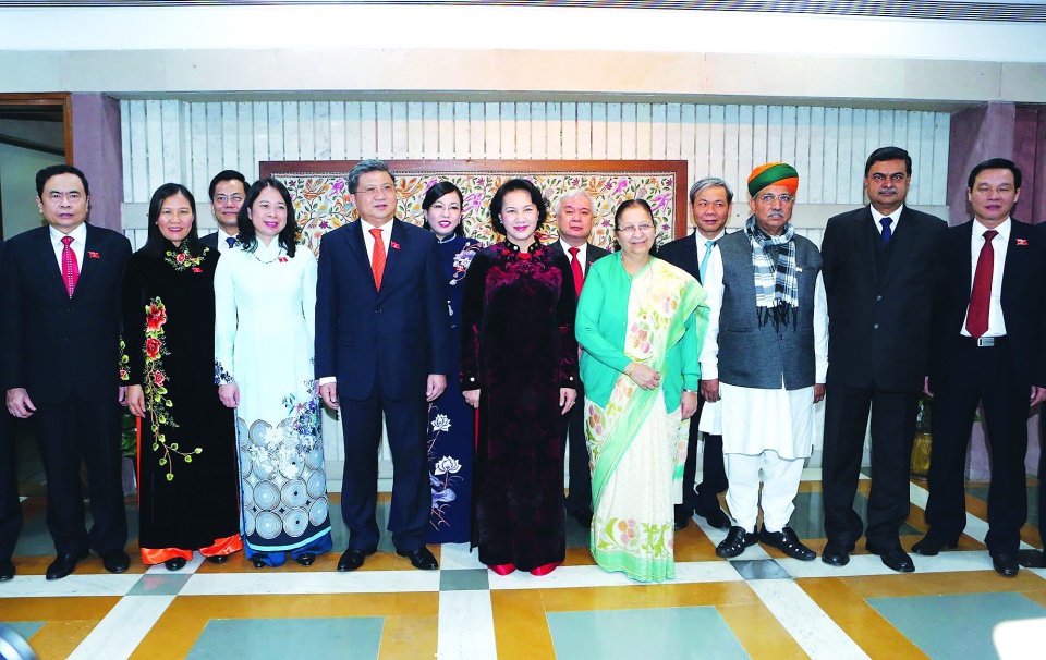 viet nam an do tang cuong quan he doi tac chien luoc toan dien