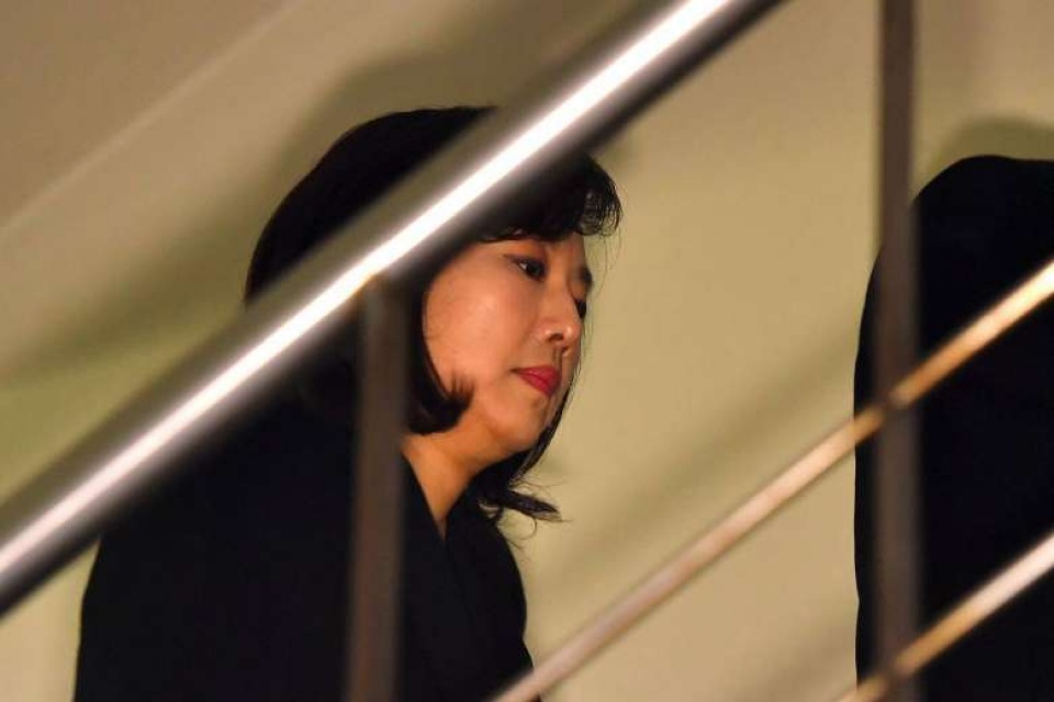 bi bat giu bo truong han quoc tu chuc