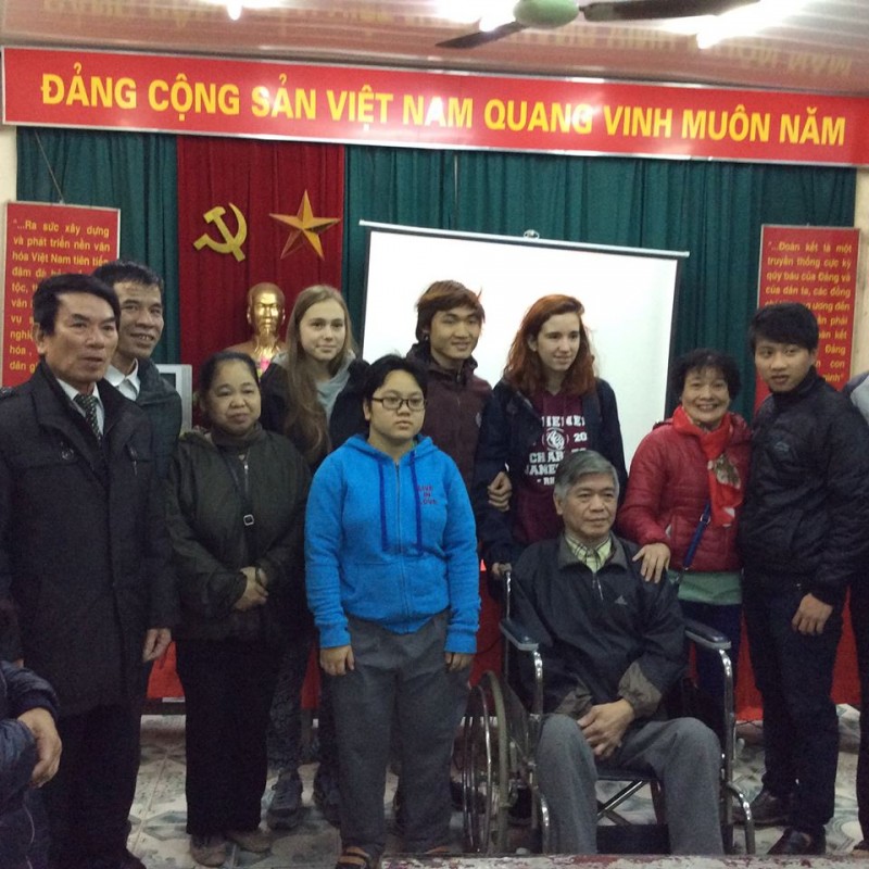 khai giang lop tieng anh mien phi vi cong dong cua nguoi khuyet tat