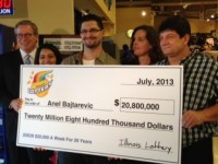 Lần đầu tiên chơi xổ số, người đàn ông trúng ngay 465 tỷ đồng