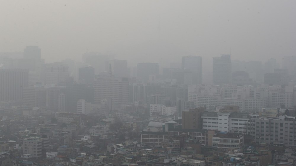 Hàn Quốc cung cấp bản đồ chất lượng không khí thời gian thực